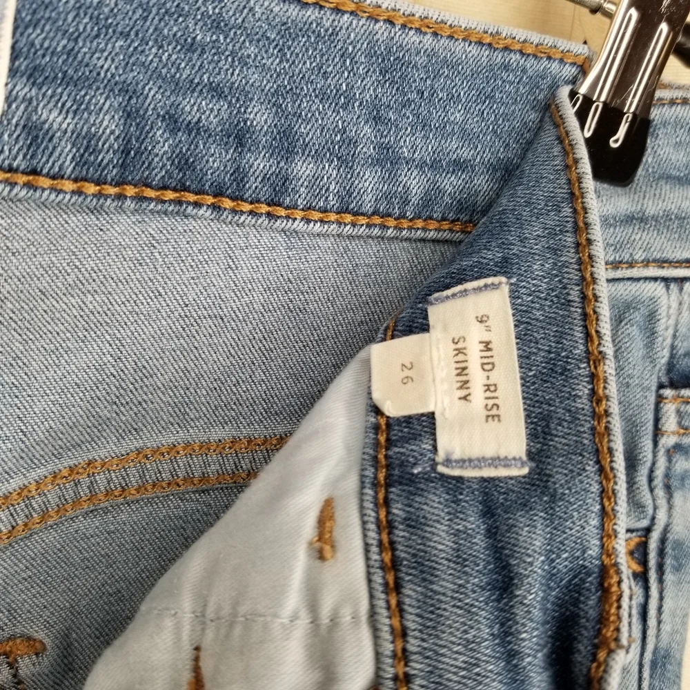 Madewell 9" Mid-Rise Skinny Jean Sz 26 - Picture 6 of 12